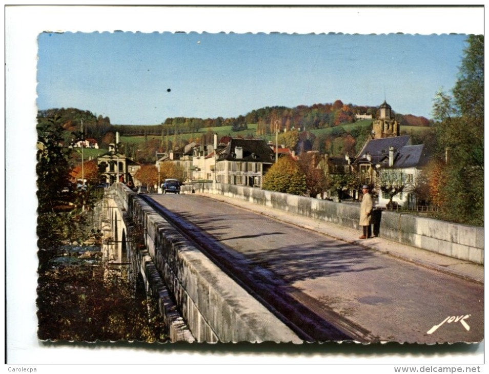 CP - NAY (64) LE PONT SUR LA GARE DE PAU ET L EGLISE - Autres & Non Classés