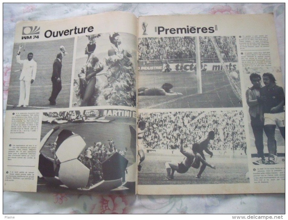 France Football- Spécial Coupe Du Monde. Formidable Allemagne ! Juillet 1974. Numéro 174. - Sport