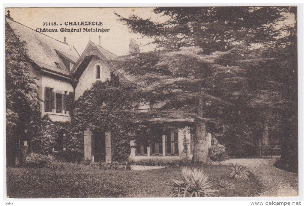 Chalezeule. Chateau Général Metzinger. - Other & Unclassified