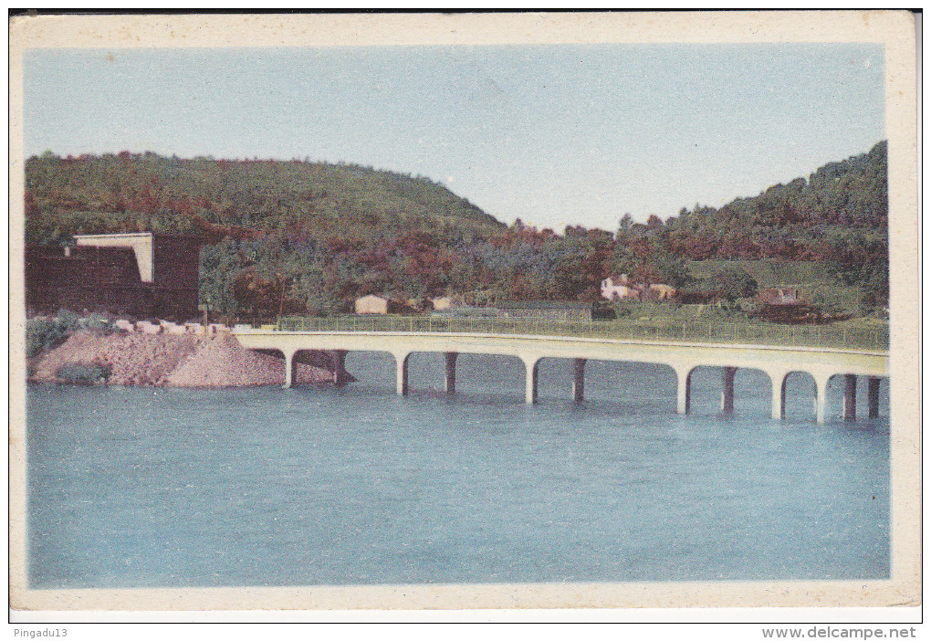 Au Plus Rapide Carcès Le Pont Vue Du Barrage Colorisée - Carces