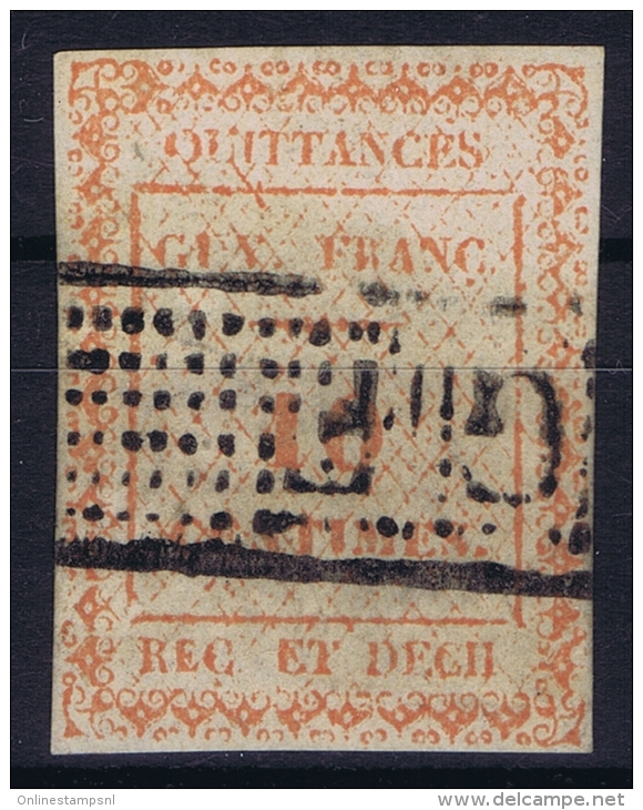 GUYANE Timbre Fiscal Quittances  10 C   Obl Used - Usados