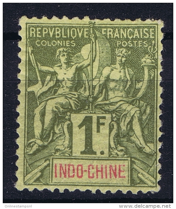 Indochine Yv Nr 15 MH/*, Avec  Charnière , Mit Falz, - Ungebraucht