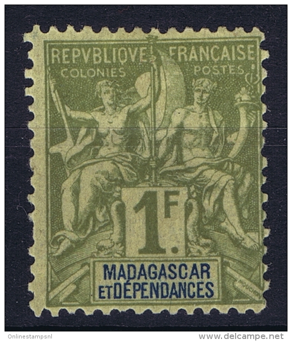 MADAGASCAR Yv Nr 41 MH/*, Avec  Charnière , Mit Falz, + - Nuevos