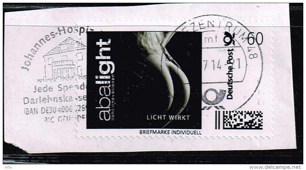 Deutsche Post, Briefmarke Individuell, Abalight O Auf Papier - Private & Local Mails