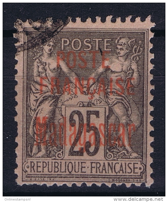 MADAGASCAR Yv Nr 17 Used Obl. - Oblitérés