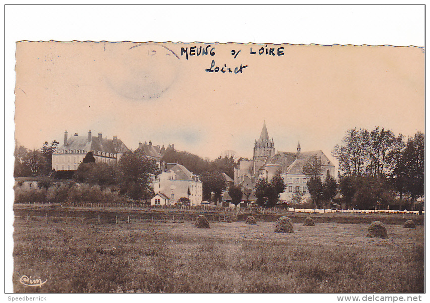 24963 Meung Sur Loire -perspective Eglise Chateau -CIM - Autres & Non Classés
