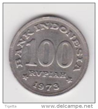 INDONESIA   100 RUPIAH  ANNO 1973 - Indonesia