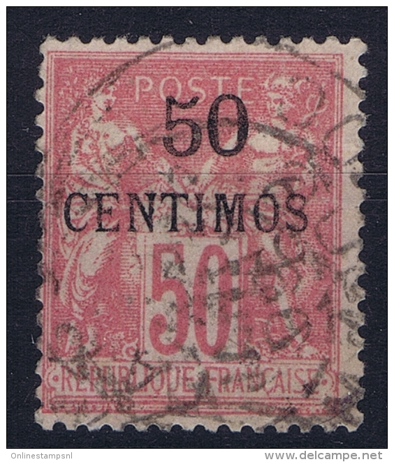 Maroc:  Yv Nr 6   Type II Obl/used - Gebraucht