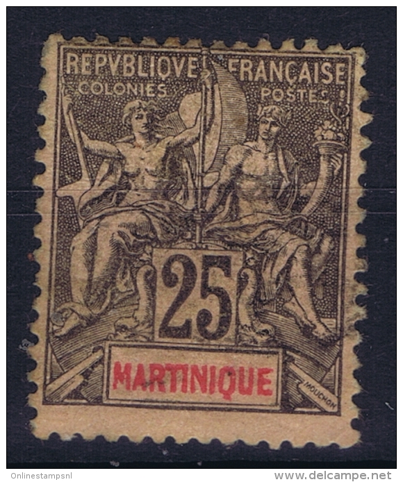 Martinique   Yv Nr 38 MH/*, Avec  Charnière , Mit Falz, - Ungebraucht