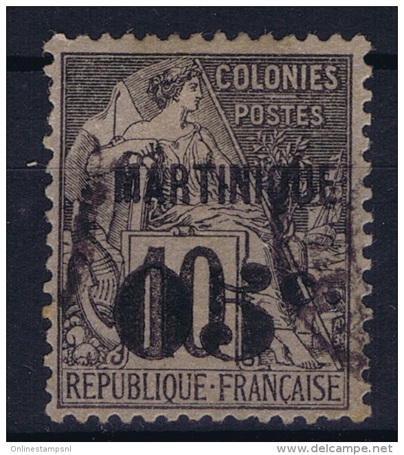 Martinique   Yv Nr 10 Used Obl - Gebruikt