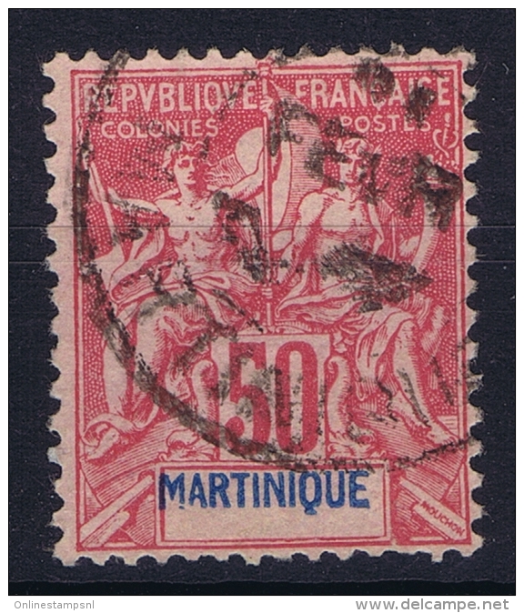 Martinique   Yv Nr 41 Used Obl - Usados