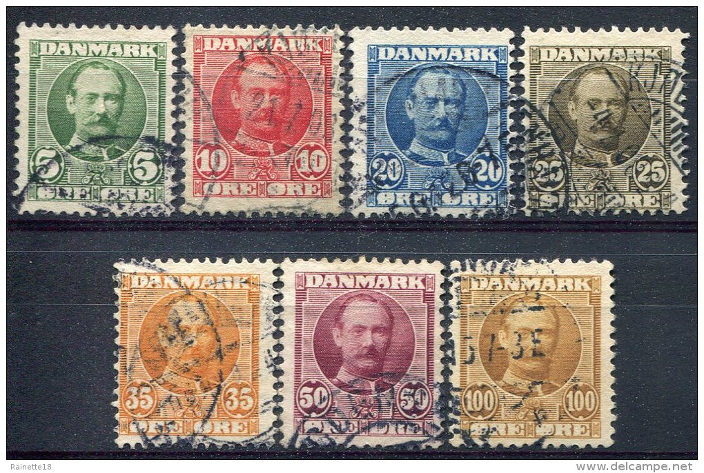 Danemark                            55/61    Oblitérés - Used Stamps