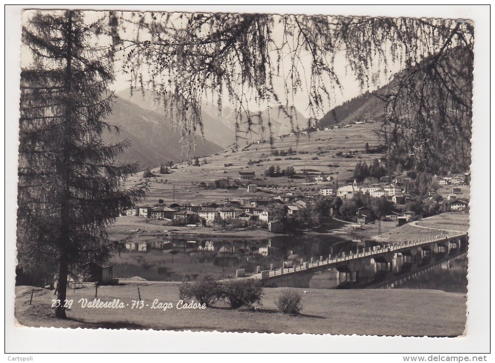 ^ VALLESELLA LAGO CADORE BELLUNO PANORAMA 269 - Belluno