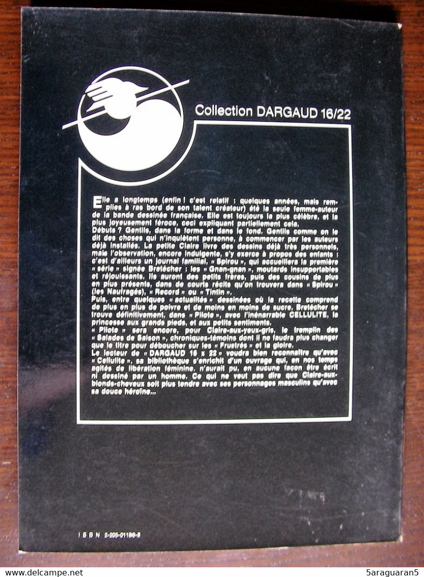 BD SALADES DE SAISON - Collection 16/22 - 28 - 1° Partie - Rééd. 1978 - Brétecher