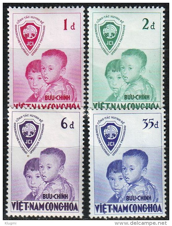 VIETNAM SÜD SOUTH [1956] MiNr 0131-34 ( **/mnh ) [La] - Vietnam