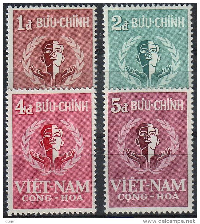 VIETNAM SÜD SOUTH [1958] MiNr 0160-63 ( **/mnh ) [La] - Vietnam