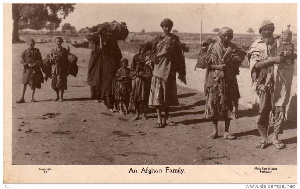 An Afghan Family - Afghanistan