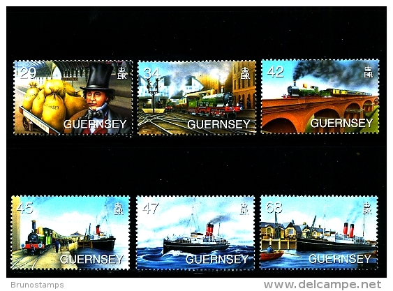 GUERNSEY - 2006  BRUNEL  SET   MINT NH - Guernesey