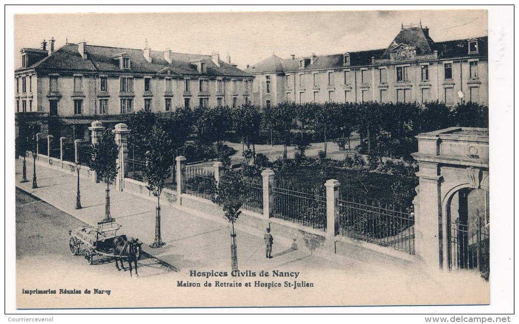 16 CPA - NANCY (Meurthe Et Moselle) - Hospices Civils De Nancy - 16 Cartes Différentes, SUP - Nancy