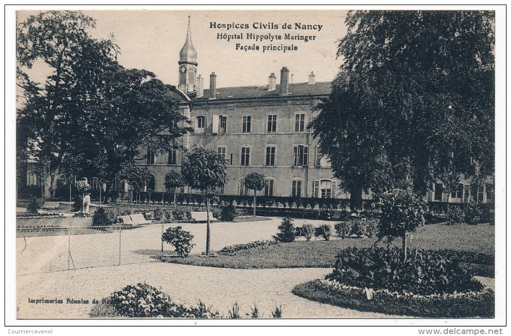 16 CPA - NANCY (Meurthe et Moselle) - Hospices civils de Nancy - 16 cartes différentes, SUP