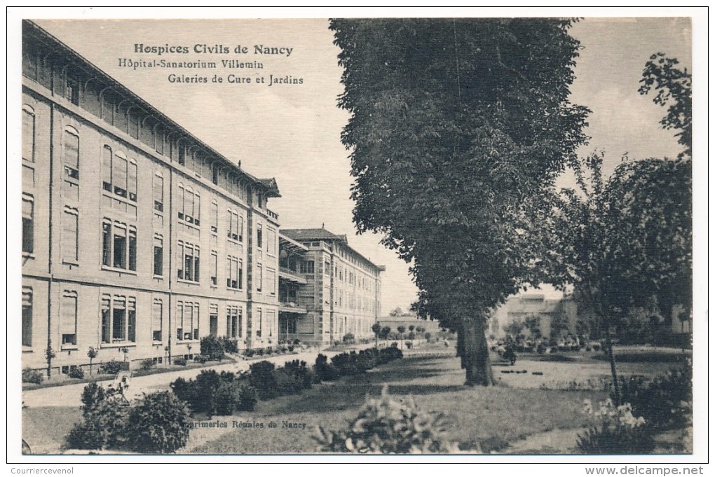16 CPA - NANCY (Meurthe et Moselle) - Hospices civils de Nancy - 16 cartes différentes, SUP