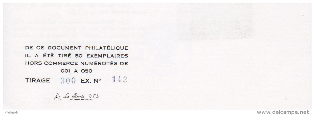 FRANCE 1969 70 : Rare Document Philatélique 1er Jour N°té (142/300) " GENERAL JUIN ..." N° YT 1601 30. Parfait état. FDC - Militaria