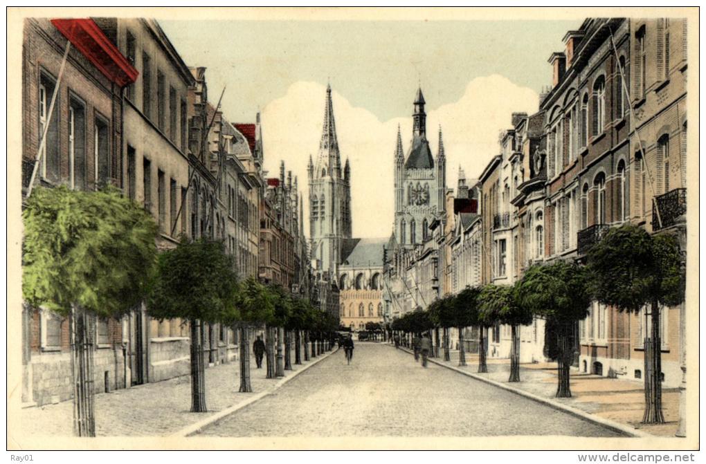 BELGIQUE - FLANDRE OCCIDENTALE - YPRES - IEPER - Rue De Lille - Rijsselstraat. - Ieper