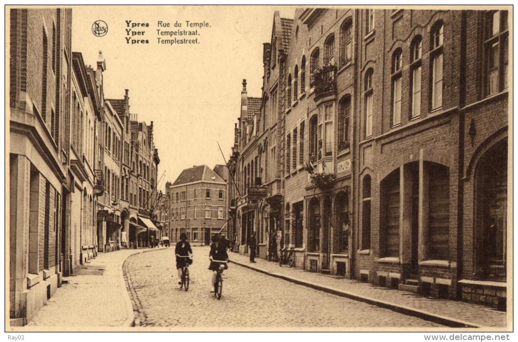 BELGIQUE - FLANDRE OCCIDENTALE - YPRES - IEPER (Yper) - Rue Du Temple - Tempelstraat. - Ieper