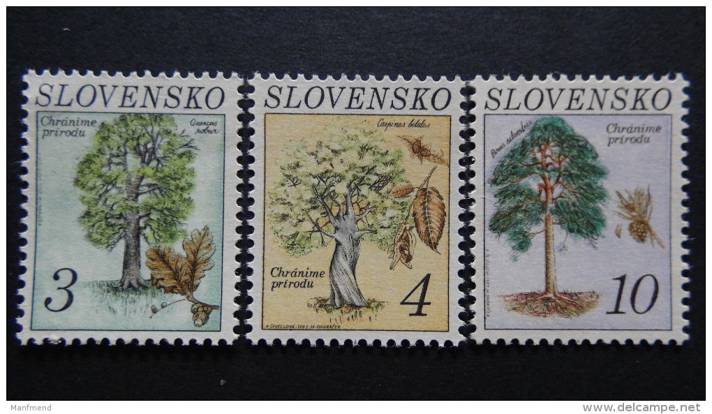 Slovakia - 1993 - Mi: 168-70**MNH - Look Scan - Ungebraucht