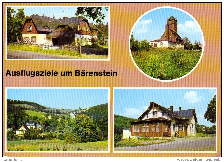 Bärenstein Im Erzgebirge - Mehrbildkarte 2 - Baerenstein