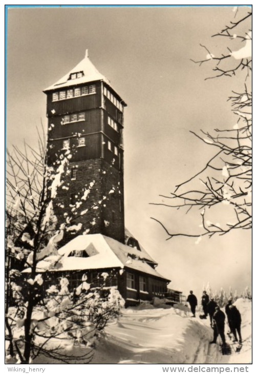 Bärenstein Im Erzgebirge - S/w Berghaus - Bärenstein