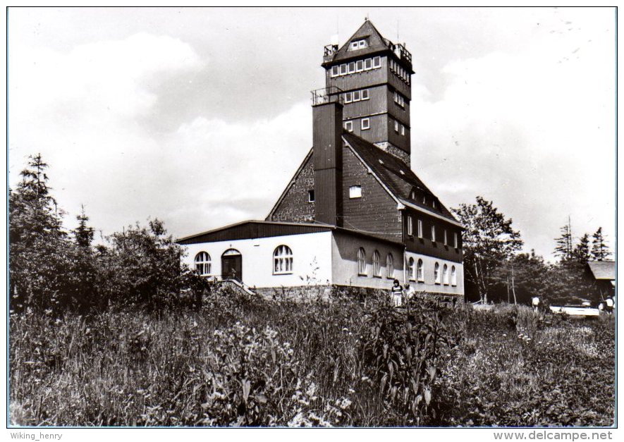 Bärenstein Im Erzgebirge - S/w HO Gaststätte Berghotel - Bärenstein