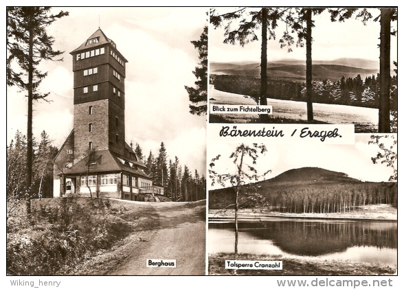 Bärenstein Im Erzgebirge - S/w Mehrbildkarte 1 - Baerenstein