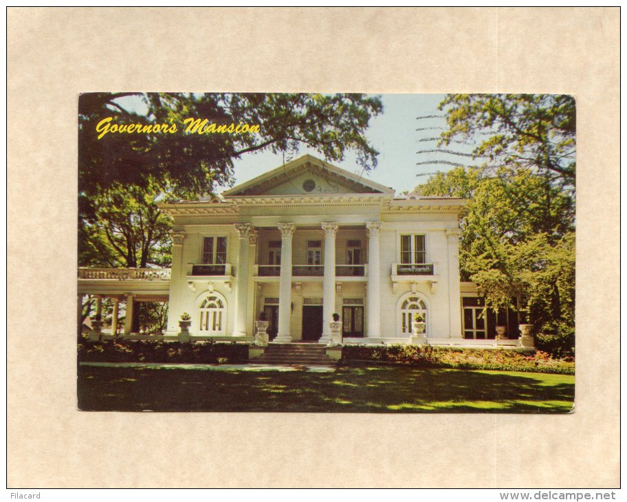 56107   Stati  Uniti,   Governor"s Mansion,  Montgomery,  Ala.,  VG - Montgomery