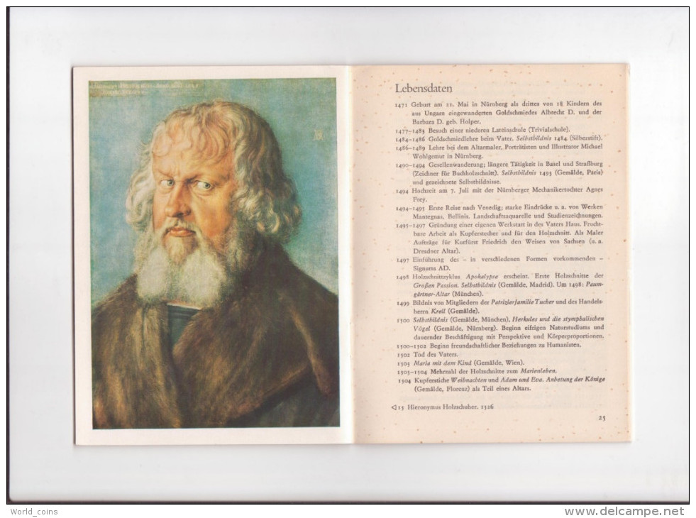 Albrecht Dürer (1471–1528), A Painter, Printmaker And Theorist Of The German Renaissance. Paperback Book. Maler Und Werk - Schilderijen &  Beeldhouwkunst