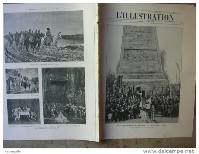 L’ILLUSTRATION 3459 MAGENTA/ CHAUCHARD/ PAVLOVA/ JULIANA DE HOLLANDE/ HIMALAYA 12 Juin 1909 - L'Illustration