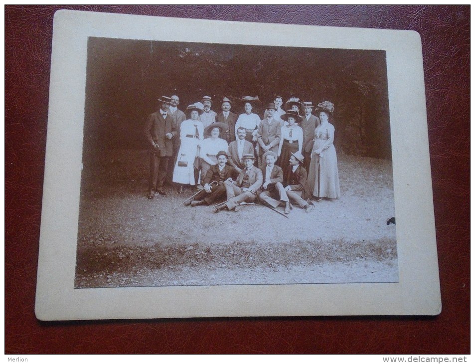 Group Photo  - Old Photo Ca 1870-1890   BA112.36 - Anciennes (Av. 1900)