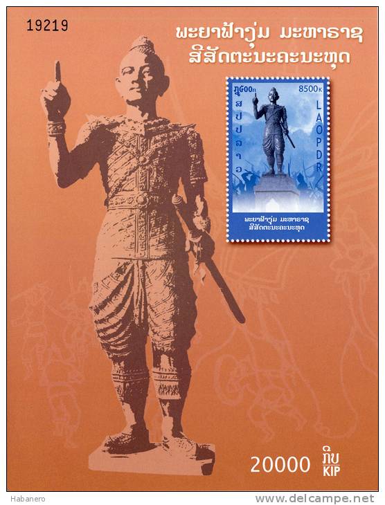 LAOS - 2006 - Mi BL. 198 - KING FA NGUM - SPECIAL OFFER 61% OFF - MNH ** - Laos