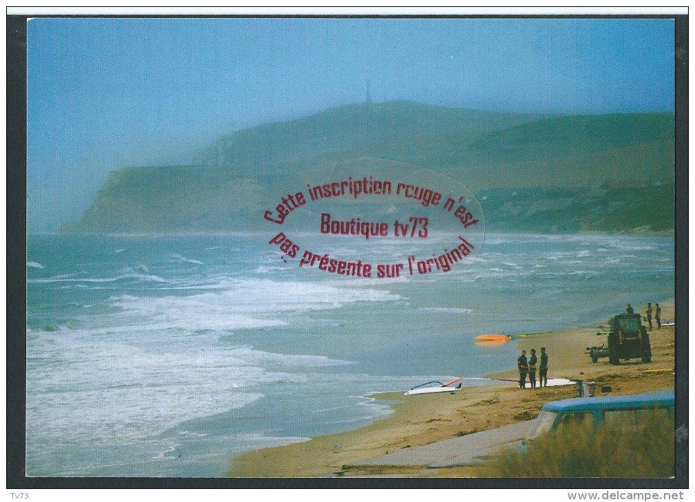 L1329 - WISSANT La Plage Et Le Cap Blanc Nez Un Jourde Tempête - 62 - Pas De Calais - Wissant