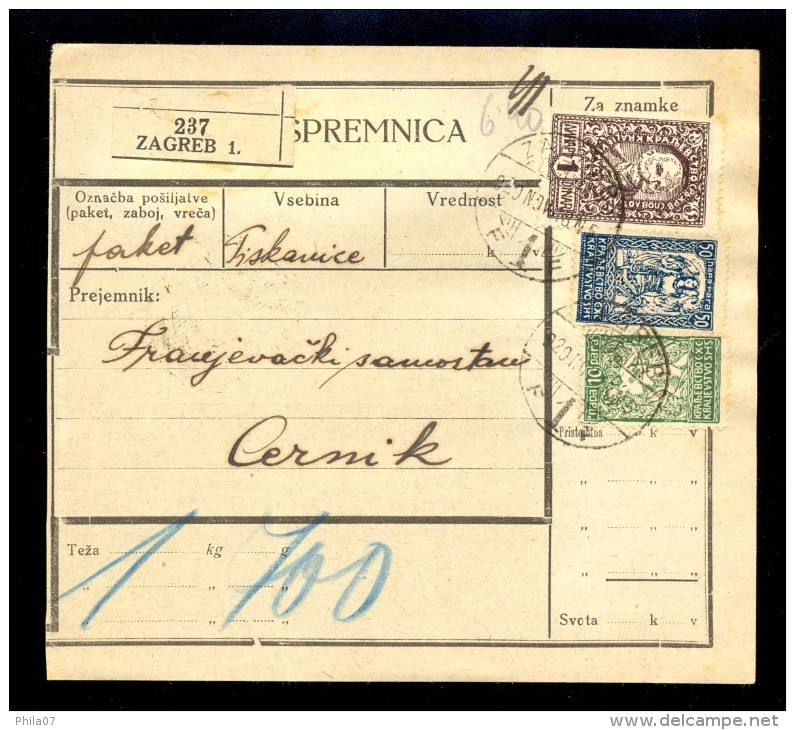 Yugoslavia - Slovenia - Package Card For Packages, Chain Breakers (verigari) - Other & Unclassified