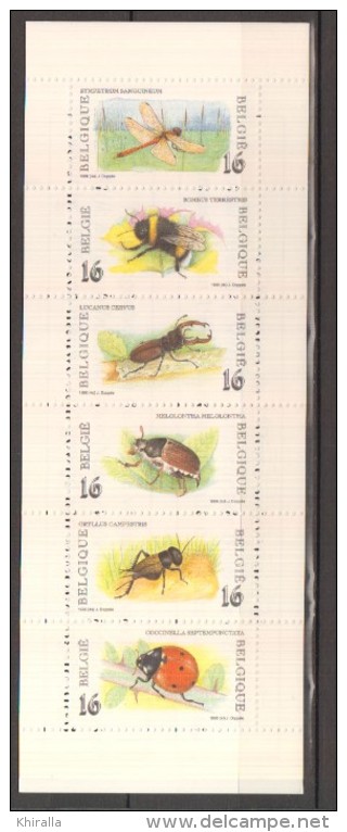 BELGIQUE     1996        INSECTES          N°   C2630                       COTE    7 € 50 - Non Classés