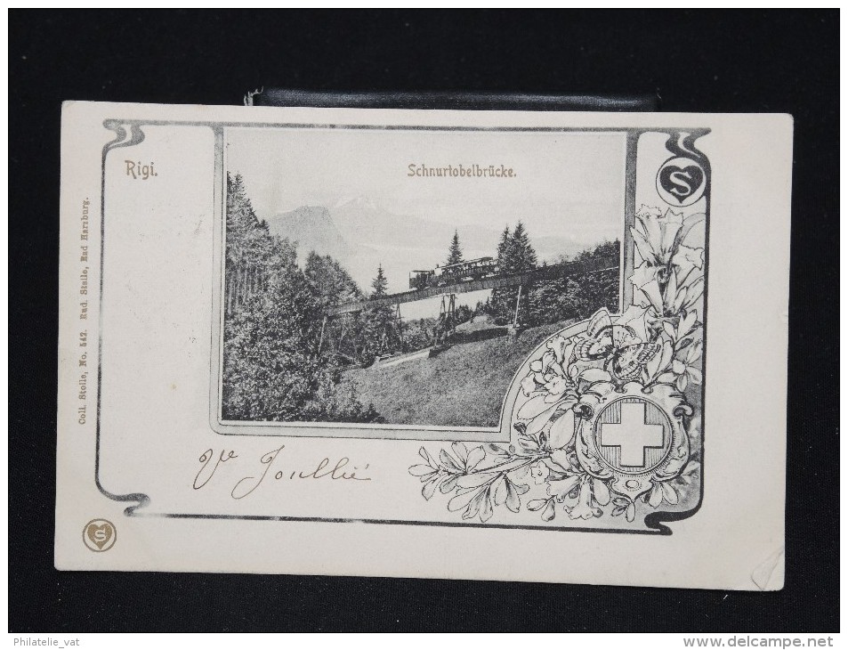 SUISSE - Cp De Schnurtobelbrucke- A Voir - Lot N° 9843 - Other & Unclassified