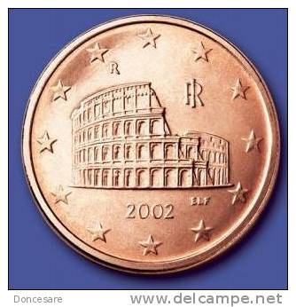 ** 5 CENT ITALIE 2002 PIECE  NEUVE ** - Italy