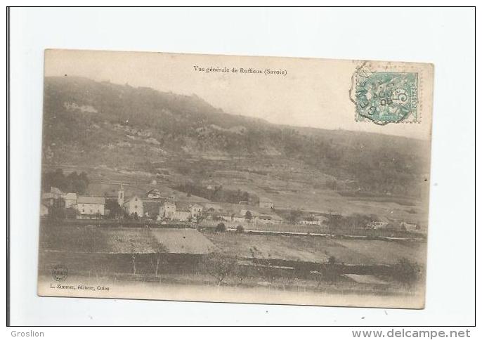 VUE GENERALE DE RUFFIEUX (SAVOIE) 1905 - Ruffieux