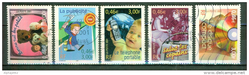 2001 - Nounours, Bonne Nuit Les Petits, Le Petit Mineur - FRANCE - Bébé Et Téléphone Portable, Radio Salut Les Copains - Gebraucht