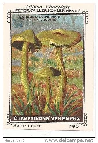 CHROMOS NESTLE & Cie - CHAMPIGNONS - TRICHOLOMA SOUFFRE. - Nestlé