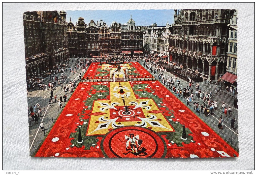 Belgium Bruxelles Brussel Grand Olace Tapis De Fleurs   A 55 - Squares