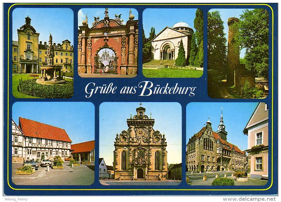 Bückeburg - Mehrbildkarte 10 - Bueckeburg