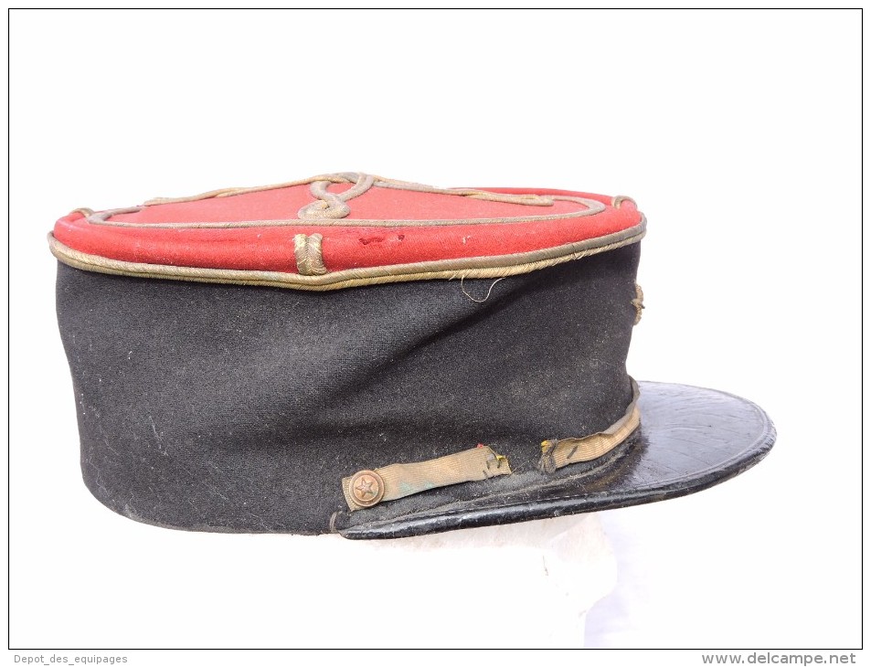 RARE KEPI POLO 14-18 OFFICIER ADMINISTRATION à voir .......