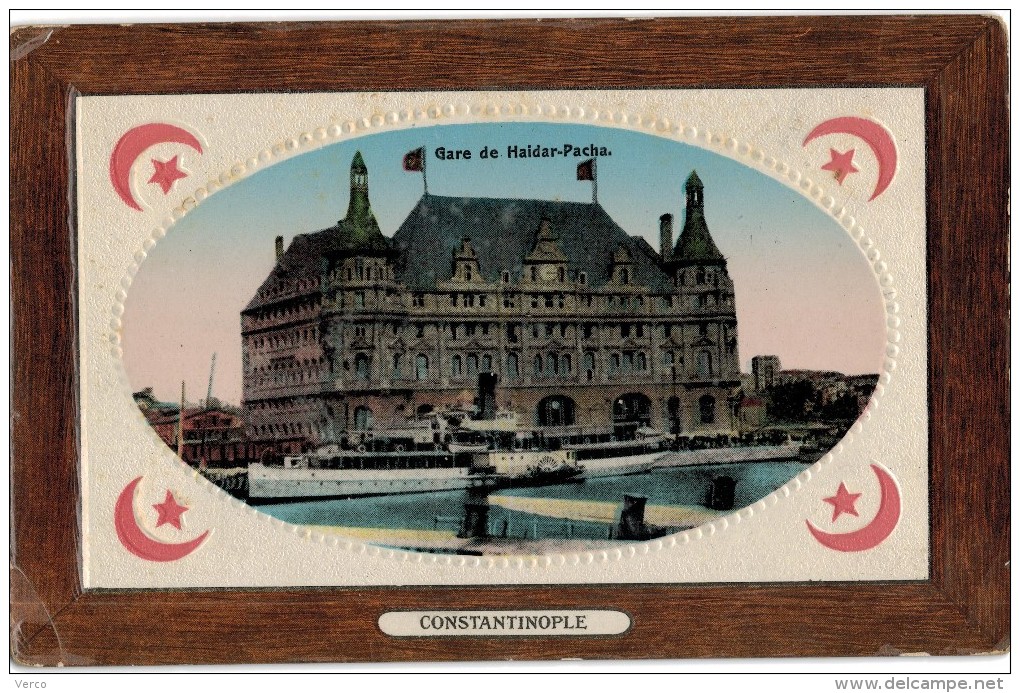 Carte Postale Ancienne De : CONSTANTINOPE-Gare De Haidar Pacha - Turchia